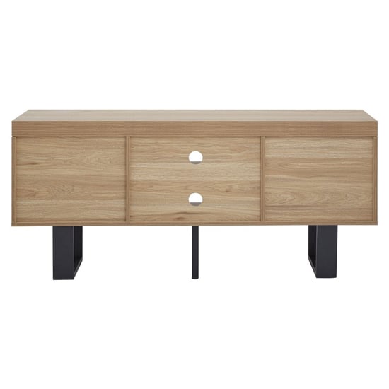 Otell Wooden TV Stand With U-Shaped base In Natural