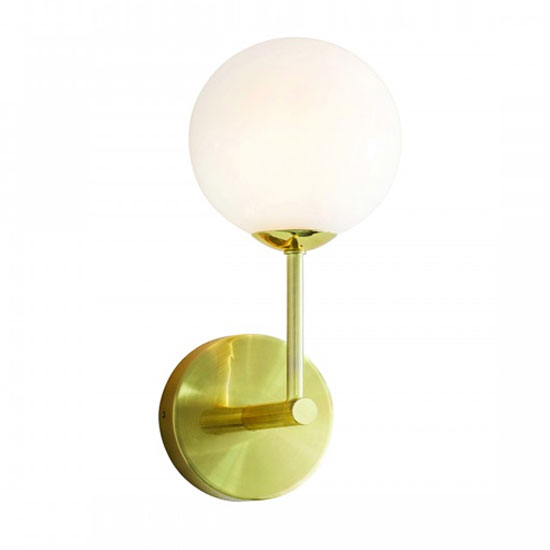Otto Wall Light In Brushed Gold