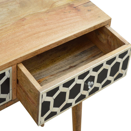 Ouzo Wooden Console Table In Bone Inlay And Oak_3