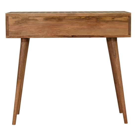 Ouzo Wooden Console Table In Oak Ish And Bone Inlay_5
