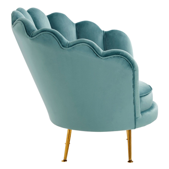 Ovaley Upholstered Velvet Accent Chair In Blue_6