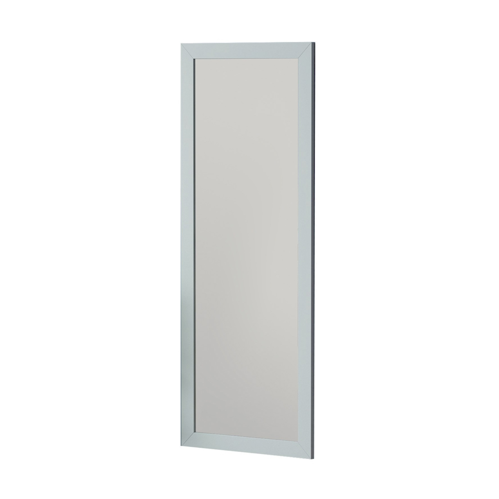 Ovea Pier Glass Wall Mirror with White Wooden Frame