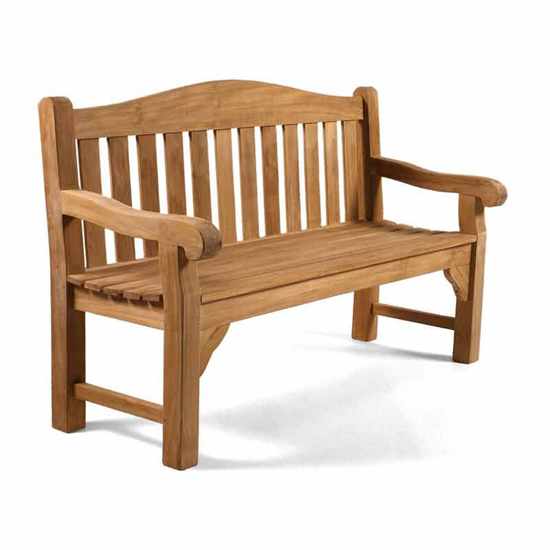 Owen Wooden Small Seating Bench In Teak
