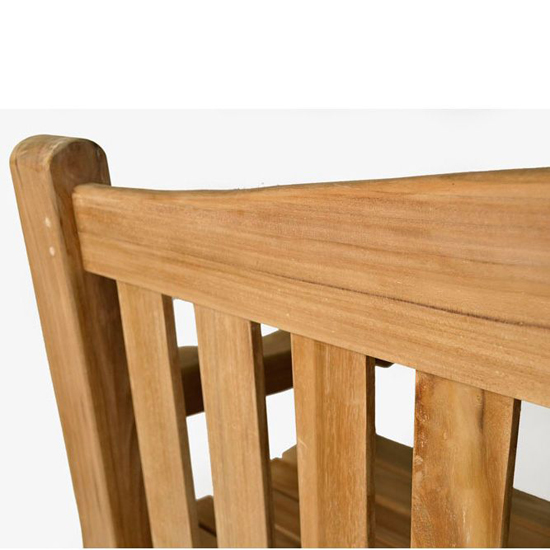 Owen Wooden Small Seating Bench In Teak