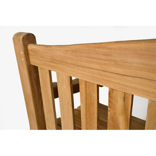 Owen Wooden Large Seating Bench In Teak