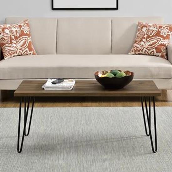 Read more about Owes wooden coffee table in florence walnut
