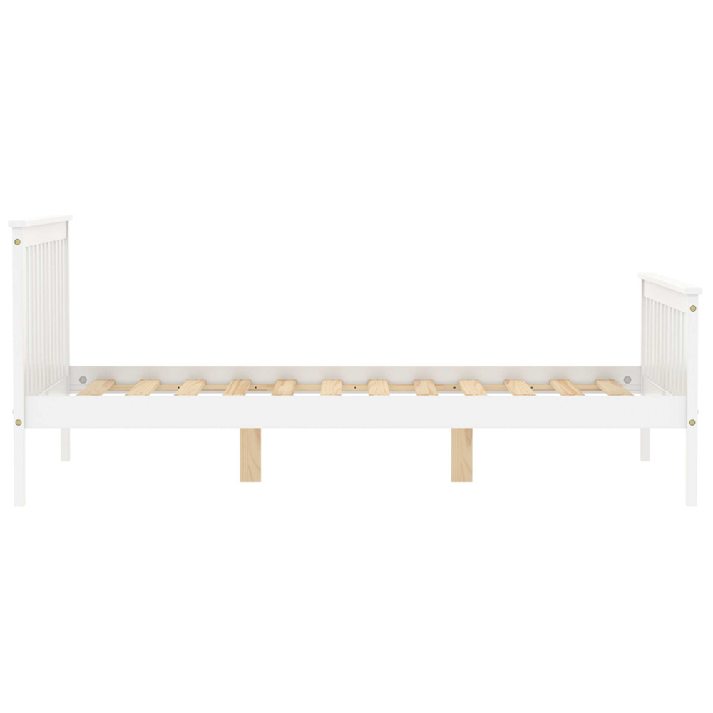 Oxfords Wooden Double Bed In White