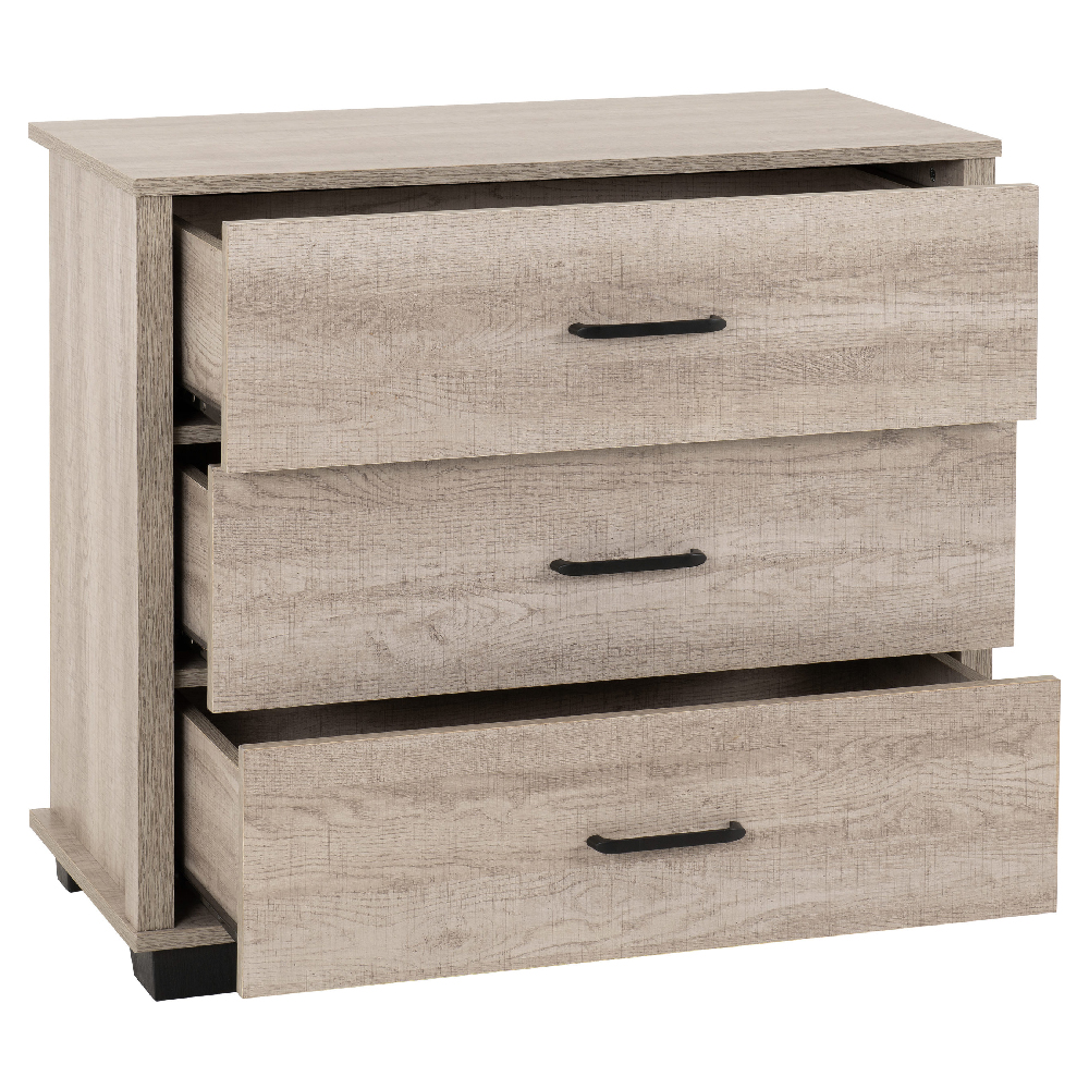 Oxnard Wooden Bedroom Furniture Set With 2 Doors In Light Oak