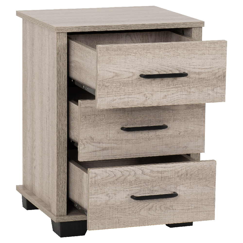 Oxnard Wooden Bedroom Furniture Set With 2 Doors In Light Oak