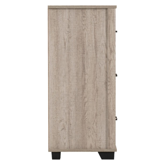 Oxnard Wooden Chest Of 6 Drawers Wide In Light Oak