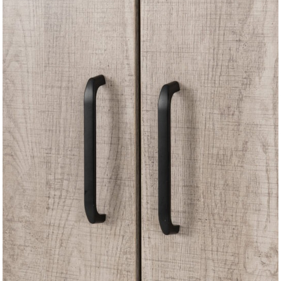 Oxnard Wooden Wardrobe With 3 Doors In Light Oak