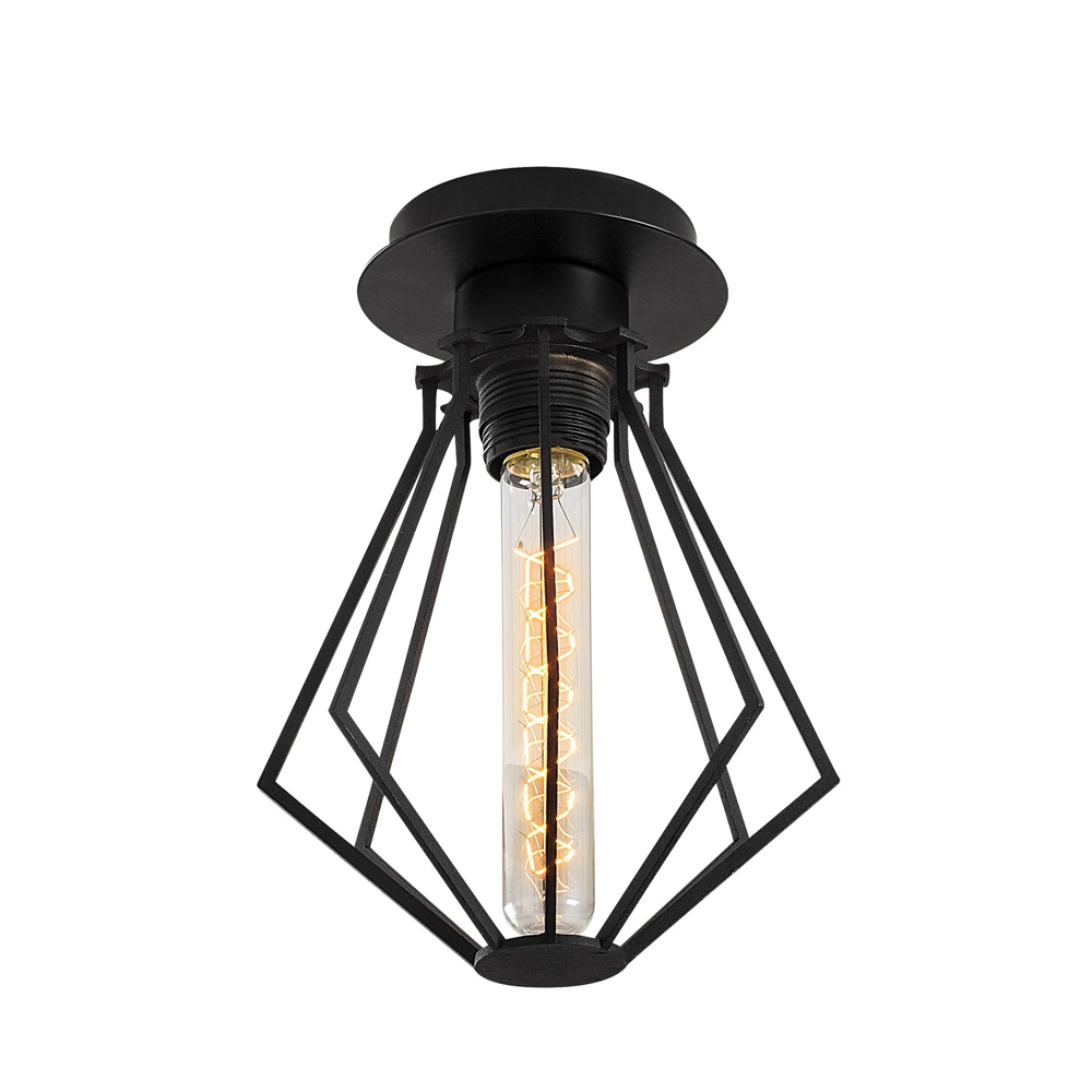 oylat metal ceiling light in black-image-133429