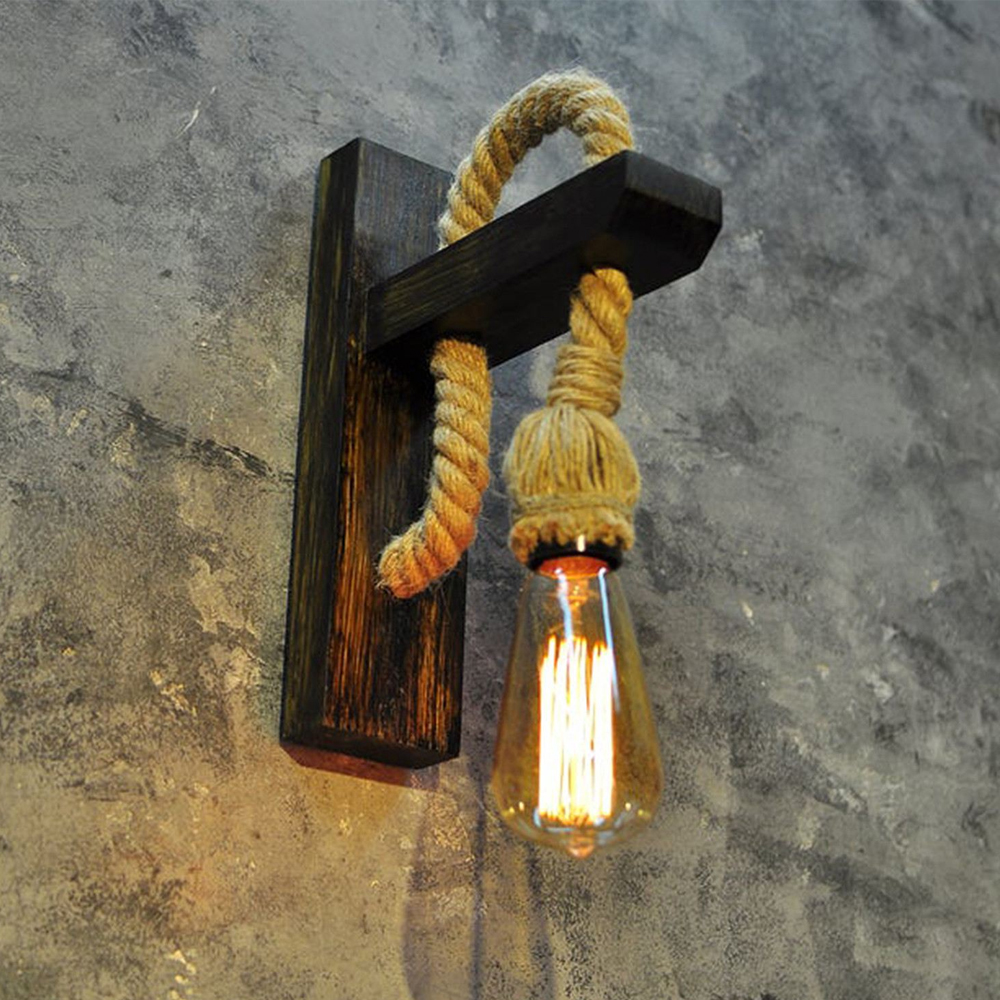 Pacali Wooden Wall Light in Walnut