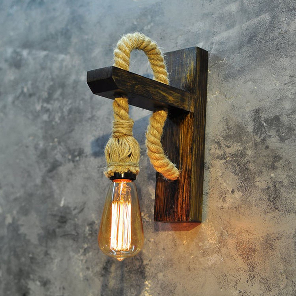 Pacali Wooden Wall Light in Walnut