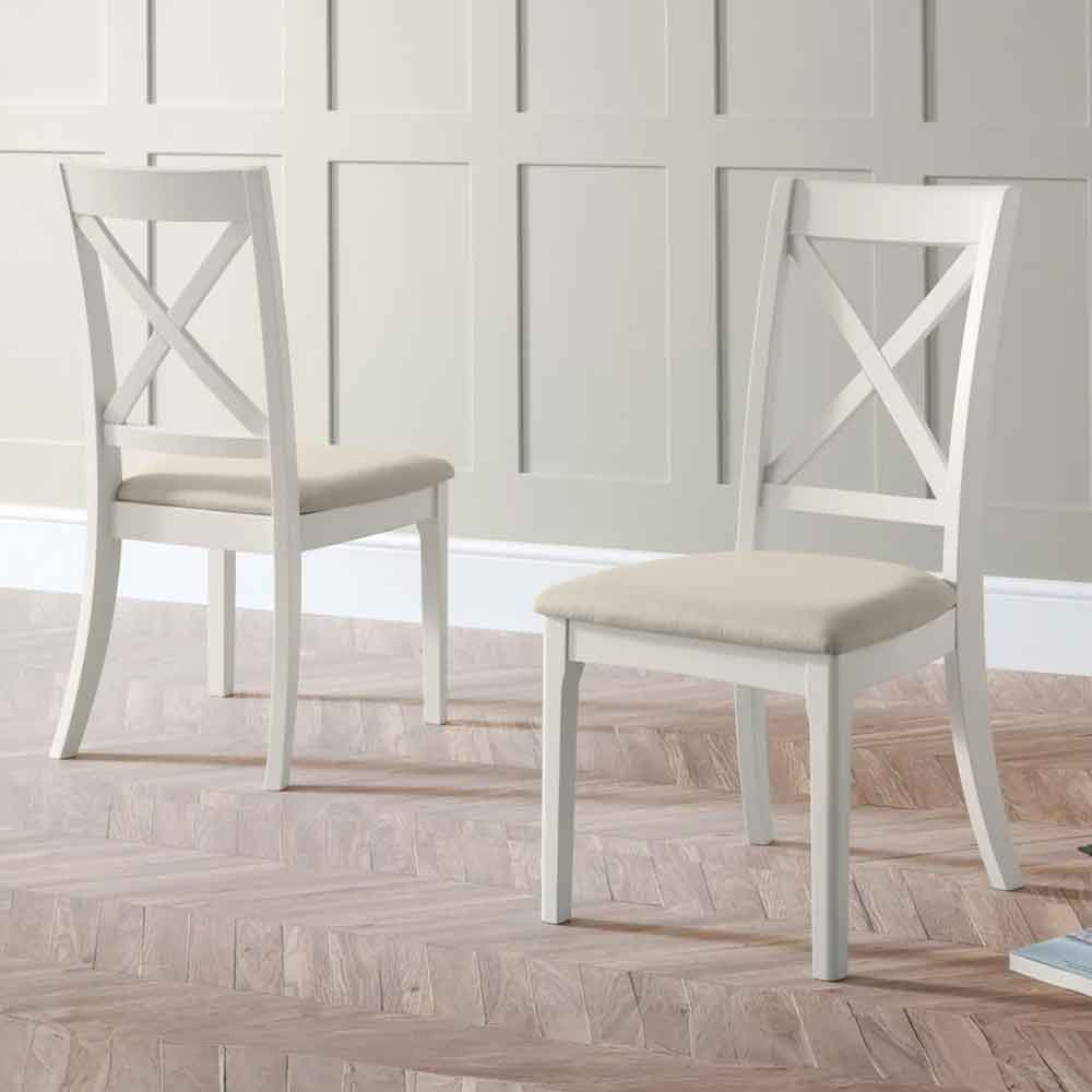pacari ivory wooden dining chairs in pair-image-132473