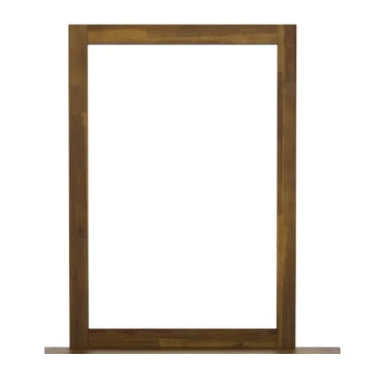 Pacay Dressing Mirror In Brush Effect Wooden Frame