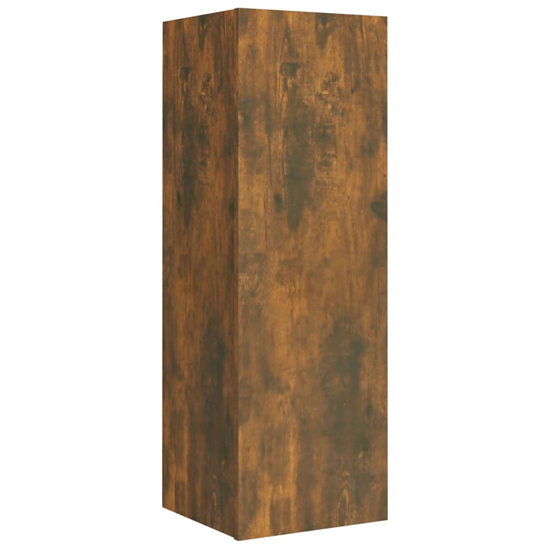 Paidi Wooden Living Room Furniture Set In Smoked Oak