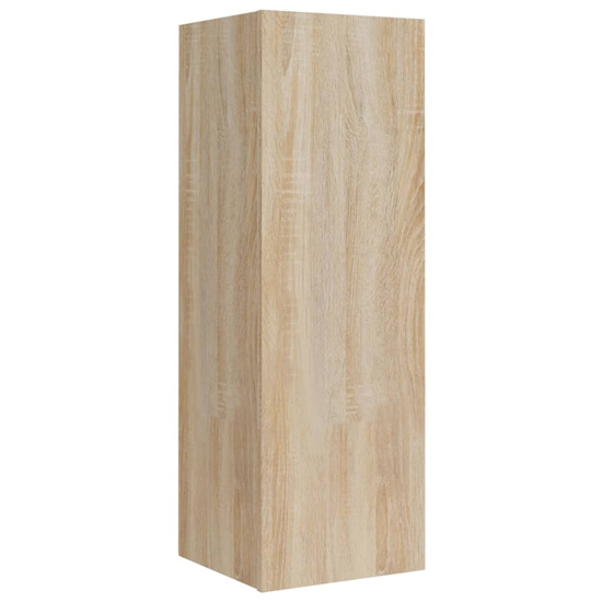 Paidi Wooden Living Room Furniture Set In Sonoma Oak