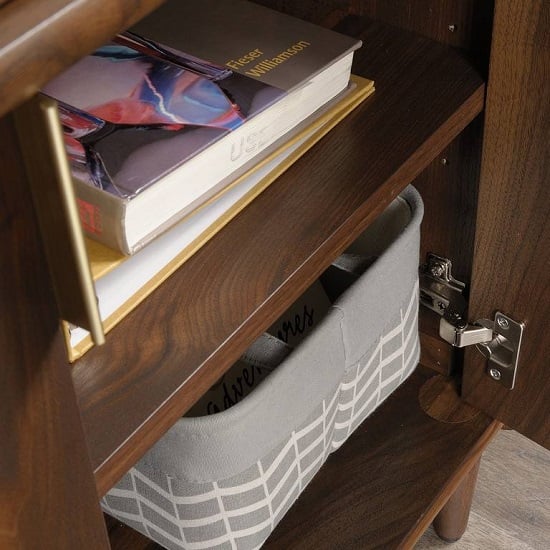 Palais Wooden Sideboard In Walnut With 2 Doors And 1 Drawer_4
