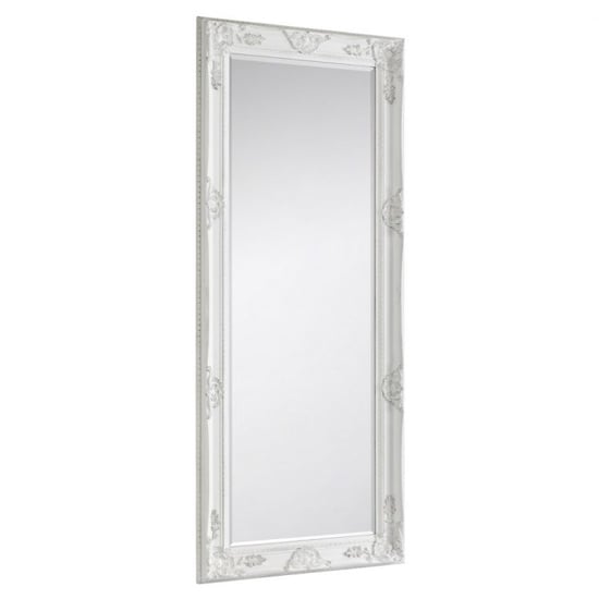 Padilla Lean-to Dressing Mirror In White Frame