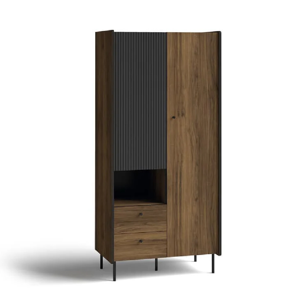 Read more about Palisade wooden wardrobe with 2 doors in oak walnut