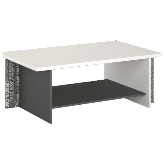 Read more about Palmer kids wooden coffee table in matt white