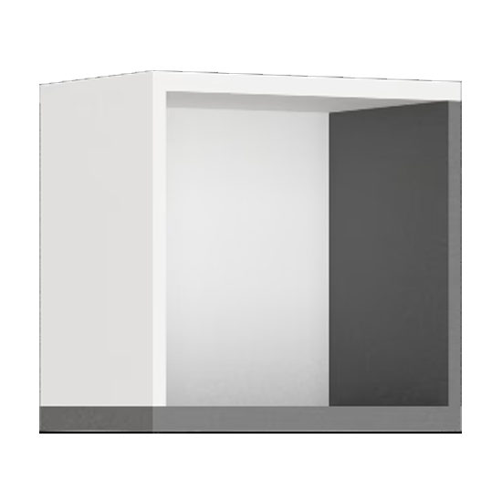 Read more about Palmer kids wooden wall shelf in matt white