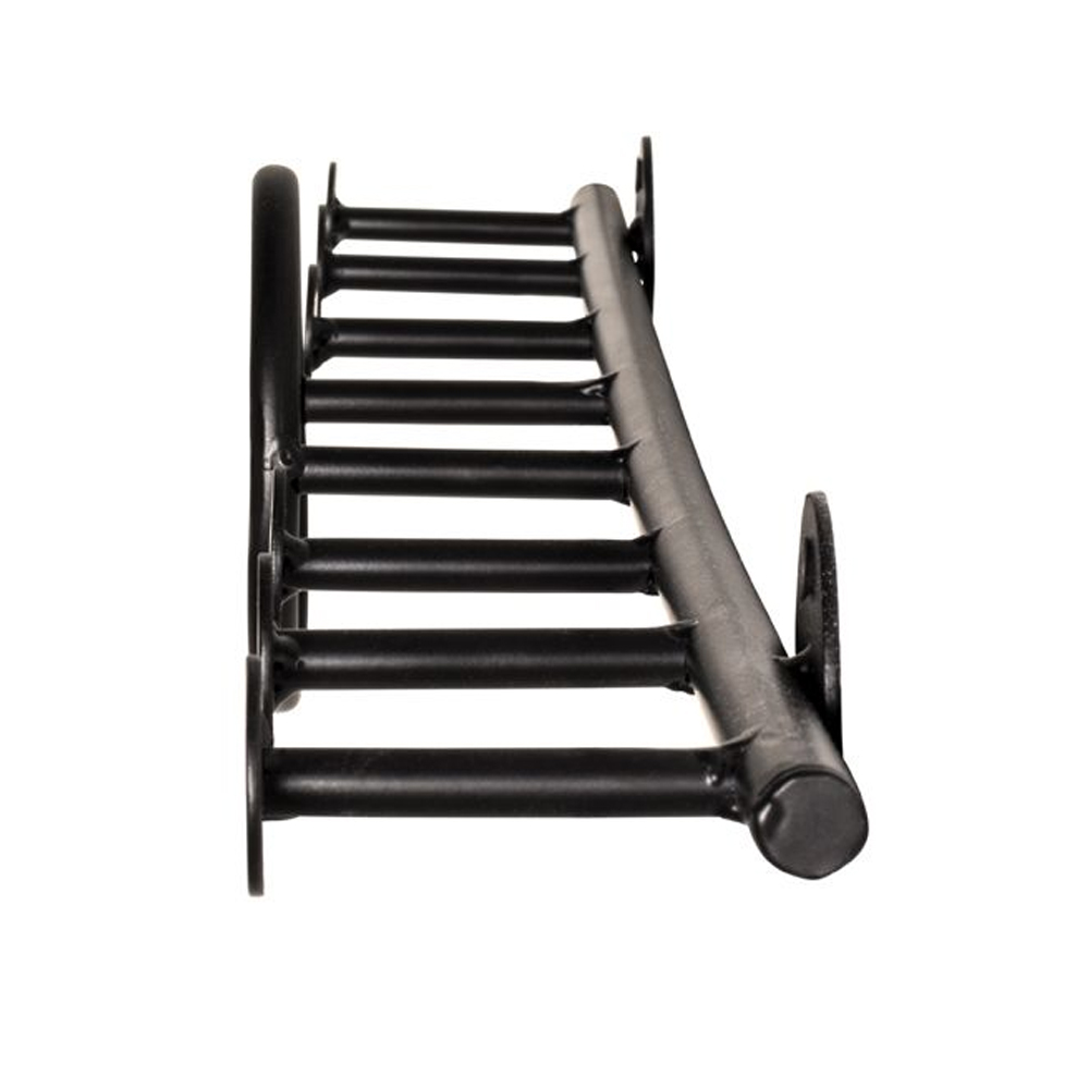 Palmer Metal Wall Hung Coat Rack In Black