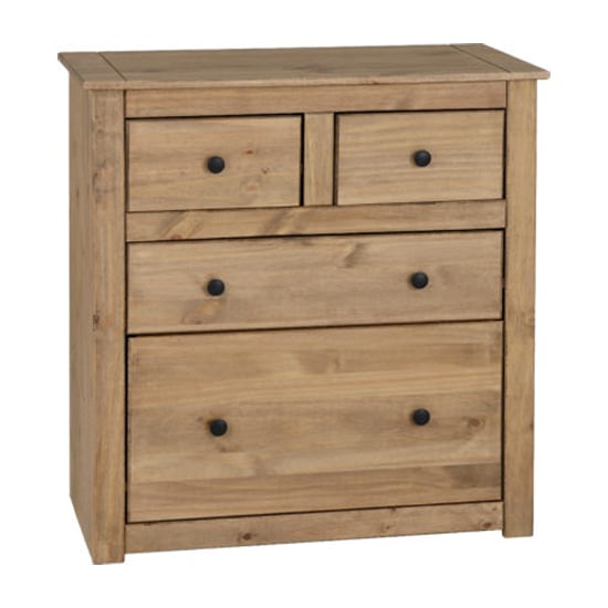 Prinsburg Wooden Chest Of 4 Drawers In Natural Wax_1