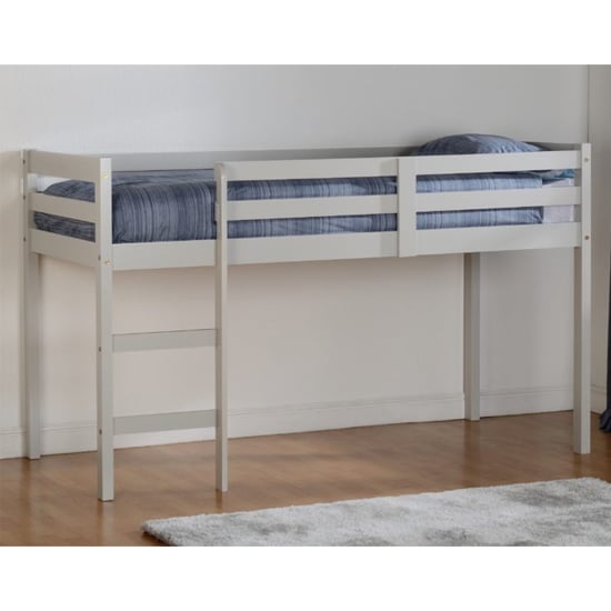 Prinsburg Wooden Mid Sleeper Bunk Bed In Grey_1