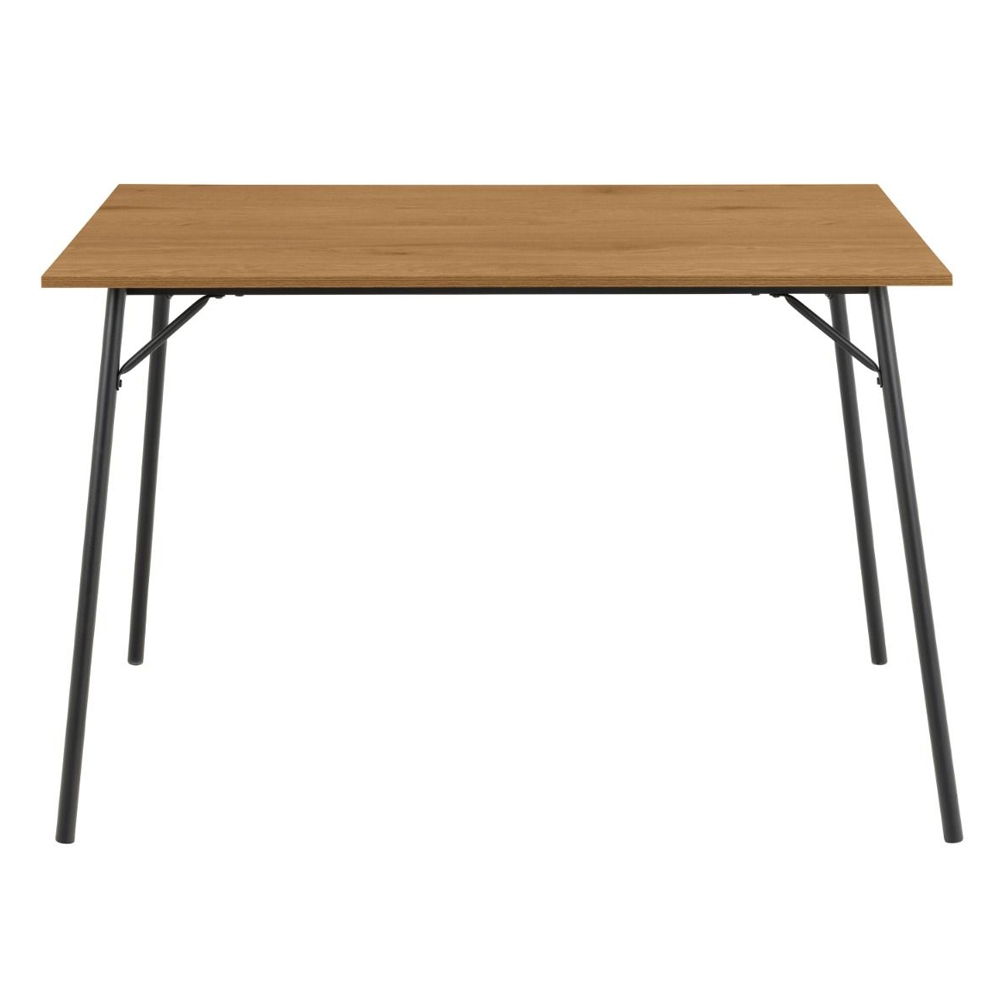 Paoli Wooden Rectangular Dining Table With 4 Chairs In Oak