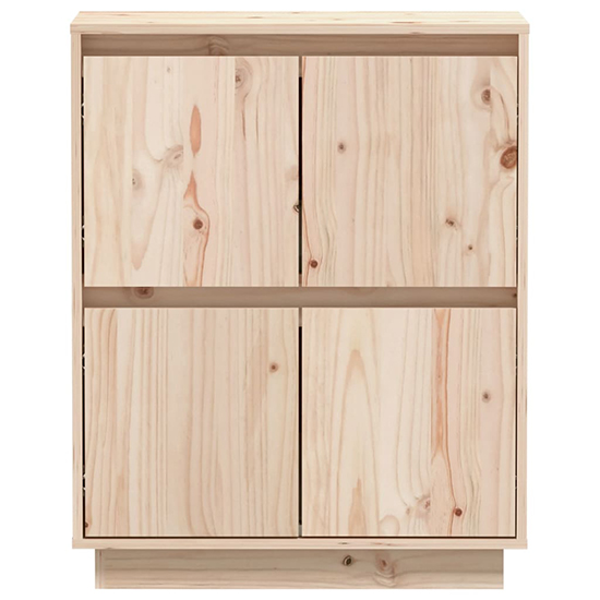 Paolo Pinewood Sideboard With 4 Doors In Natural_4