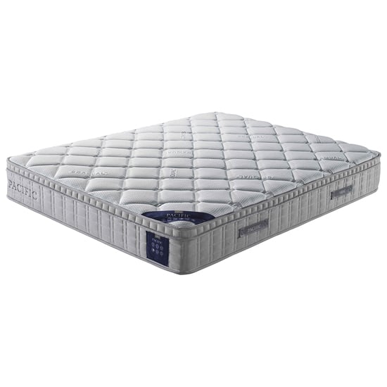 Product photograph of Paralia Memory Foam Double Mattress In White from Furniture in Fashion