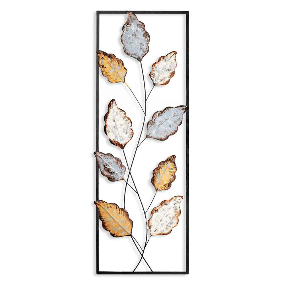 Parklane Metal Argentis Leaf Wall Art in Copper and Gold