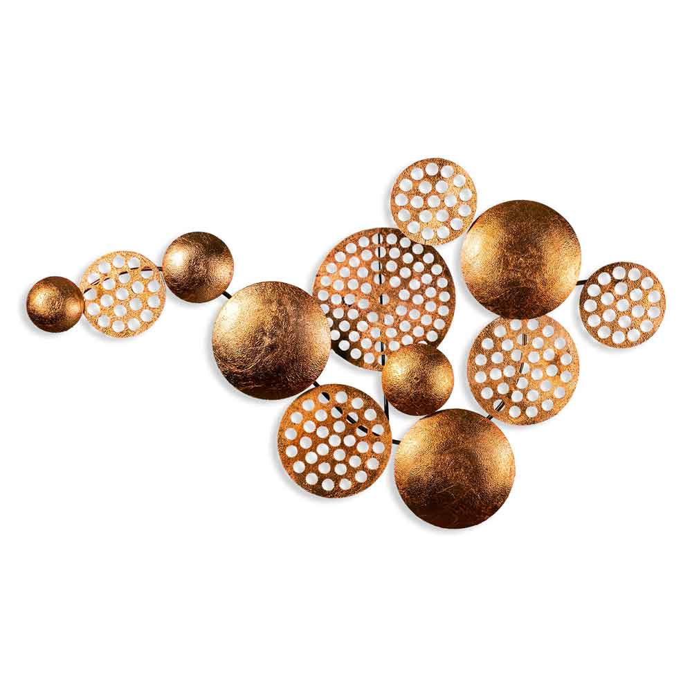 Parklane Metal Solaris Orbital Wall Art in Copper