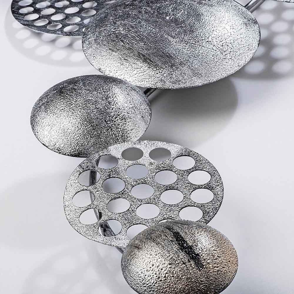 Parklane Metal Solaris Orbital Wall Art in Silver