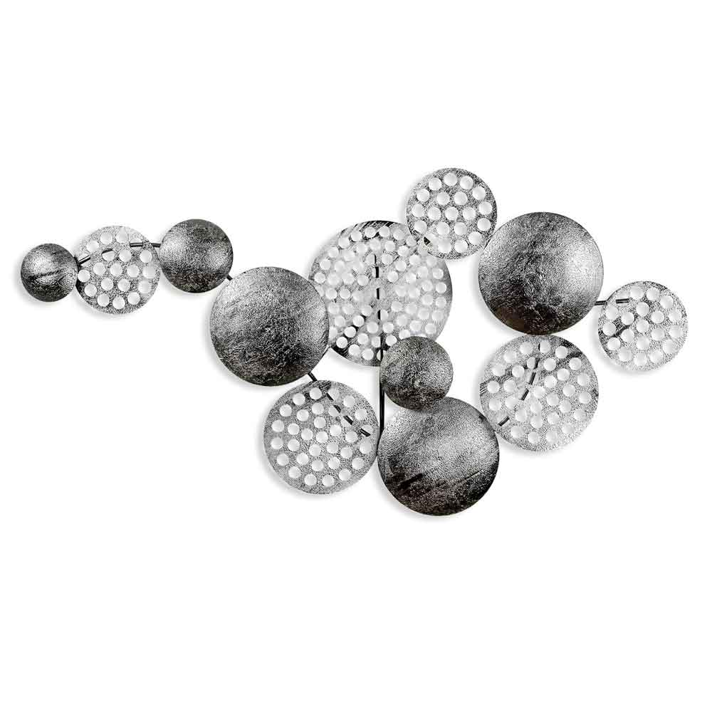 Parklane Metal Solaris Orbital Wall Art in Silver