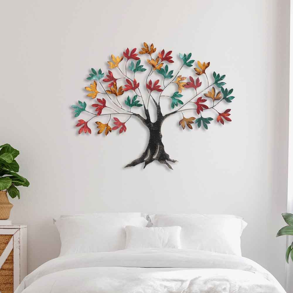 Parklane Metal Spectrum Tree Wall Art in Multicolour