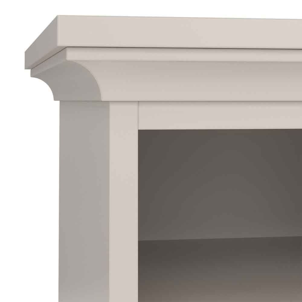 Paroya Wooden Bedside Cabinet with 2 Drawers in Cashmere