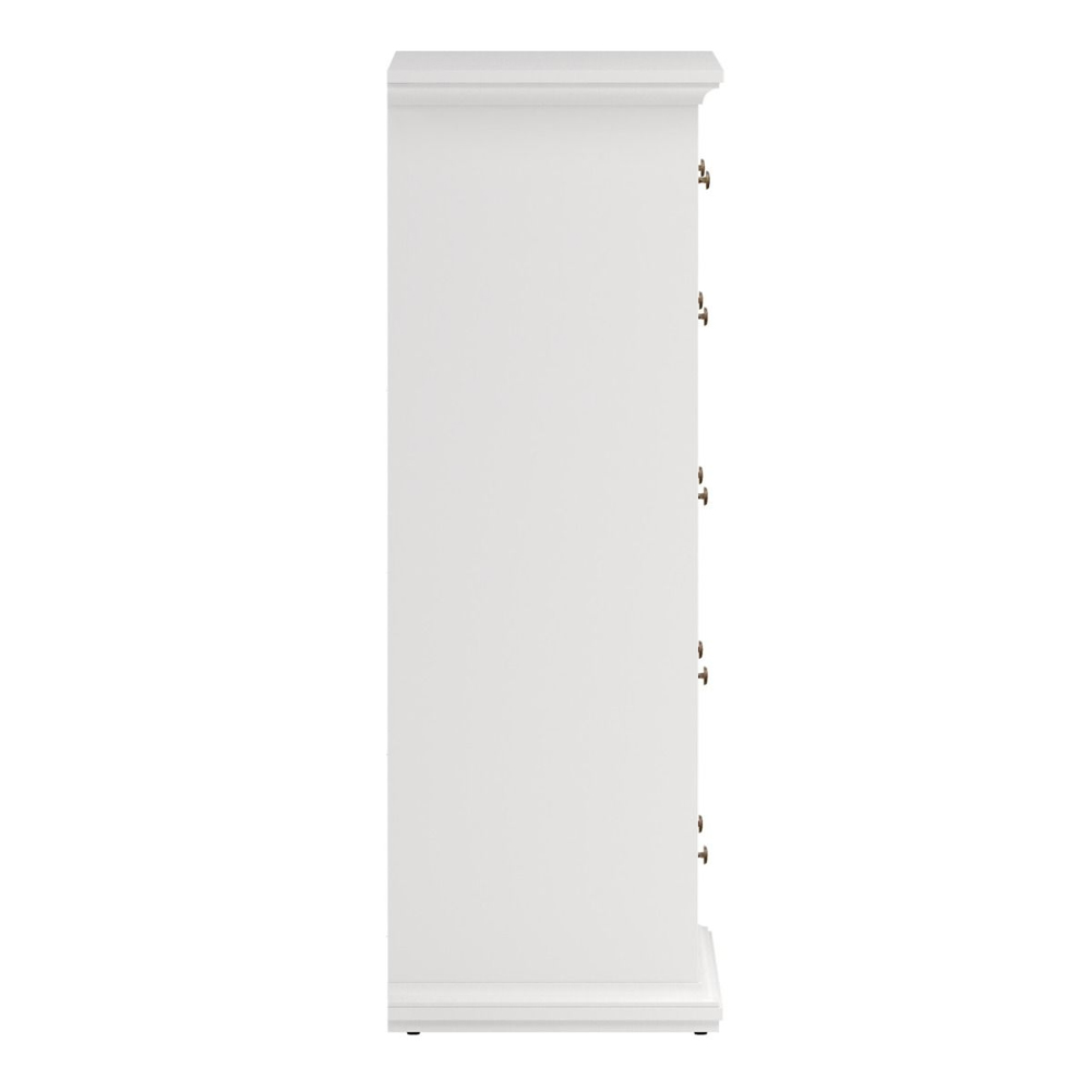Paroya Wooden Chest Of 6 Drawers In White