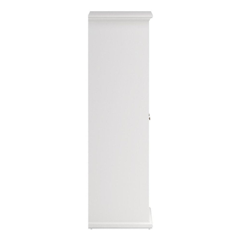 Paroya Wooden Wardrobe With 3 Doors In White