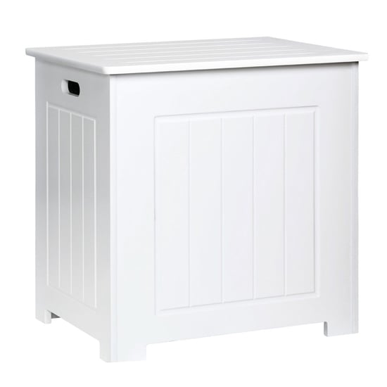Partland Wooden Bathroom Storage Cabinet In White_2