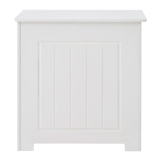 Partland Wooden Bathroom Storage Cabinet In White_3