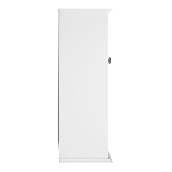 Partland Wooden Bathroom Wall Cabinet In White_4