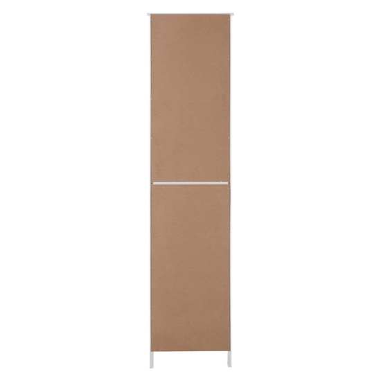 Partland Wooden Tall Bathroom Storage Cabinet In White_4