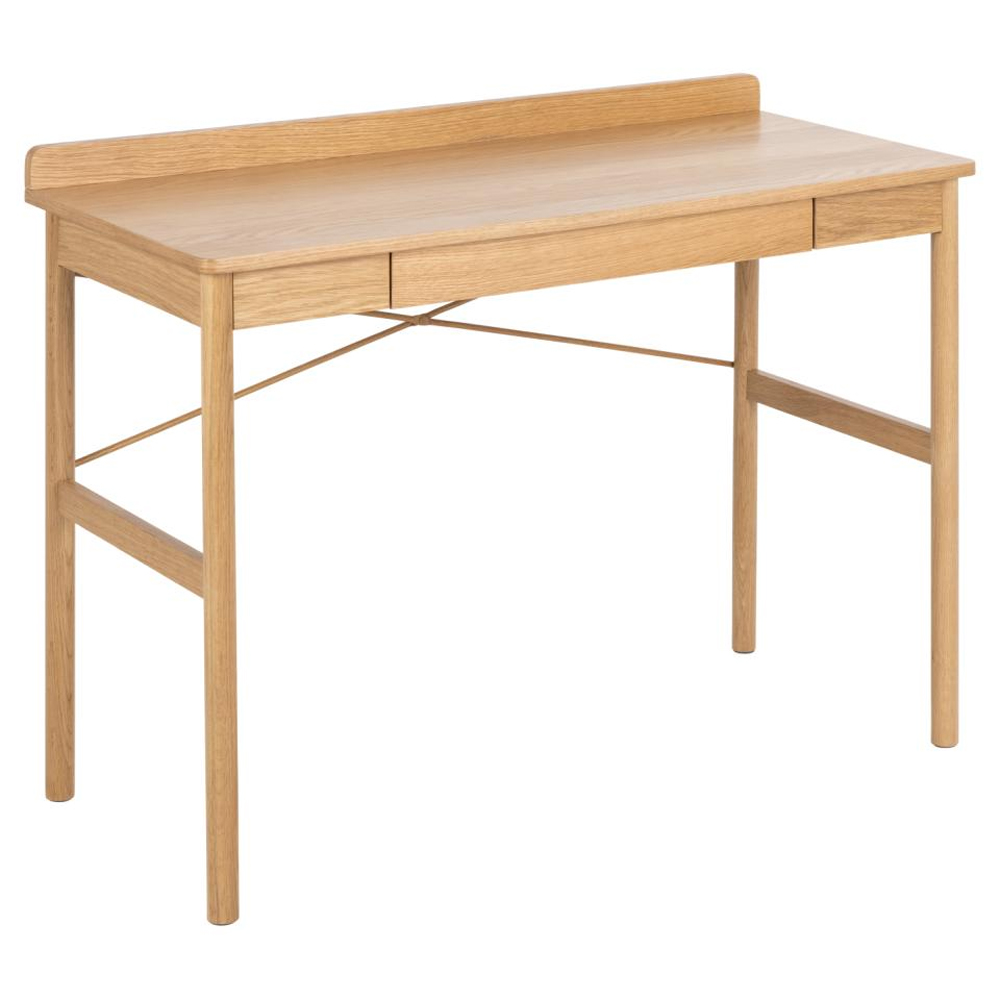 Pasco Wooden Laptop Desk With 1 Drawer In Oak