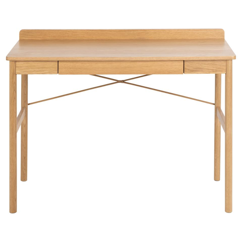 Pasco Wooden Laptop Desk With 1 Drawer In Oak