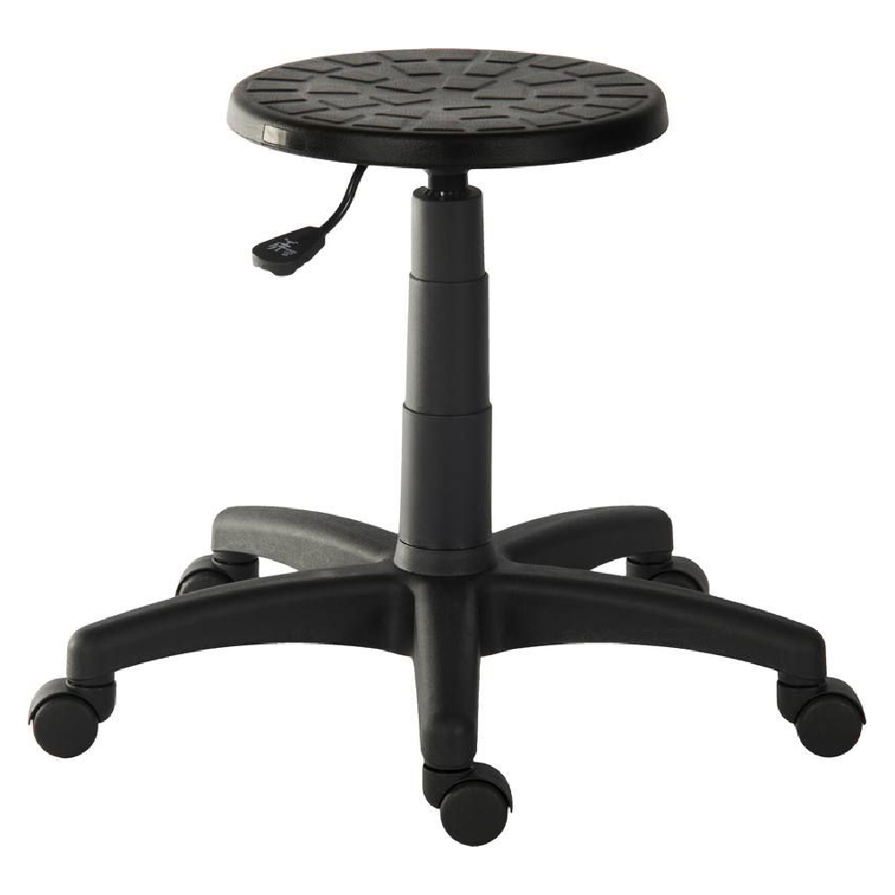 Read more about Payson pu leather office stool in black