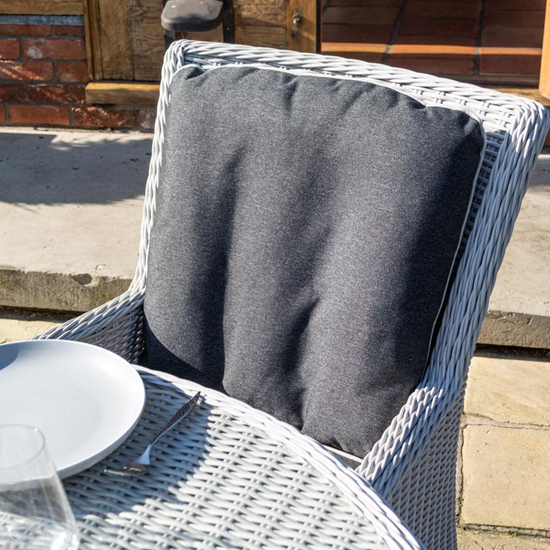 Peebles Round Dining Table With 4 Chairs In Putty Grey_9