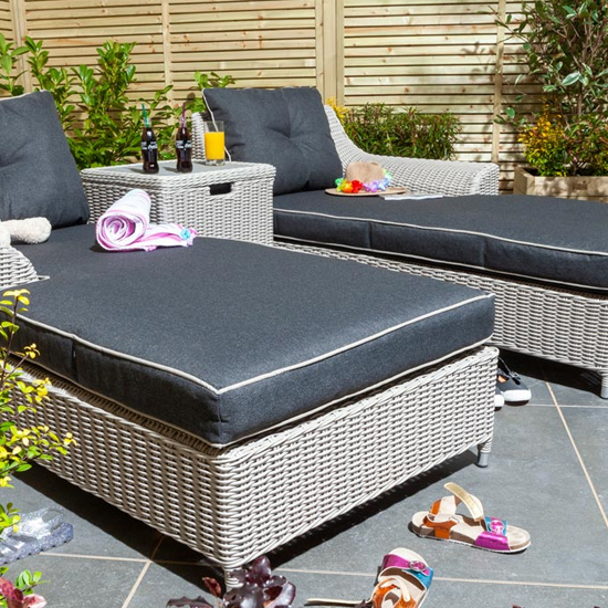 Peebles Twin Sun Loungers In Putty Grey_3